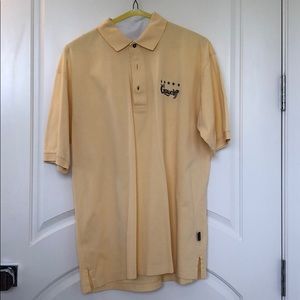 Men’s yellow polo
